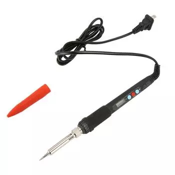 Цифровой паяльник в комплекте Универсальный электрический паяльник с ЖК-экраном для 3D-принтера US Plug