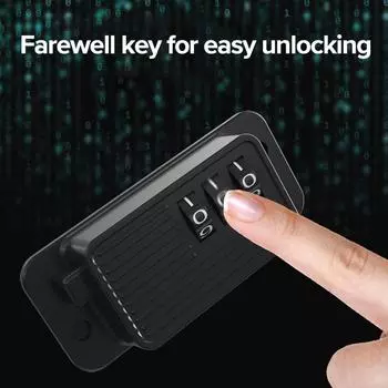 Цифровой пароль безопасности кабель домашний холодильник дверной замок шкафчик защита от детей детский замок безопасности чёрный