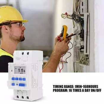 Цифровой переключатель, таймер, электронное реле времени, улучшение дома 220V