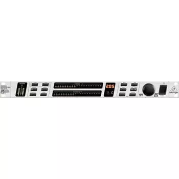 Цифровой подавитель обратной связи Behringer 20 фильтров на каждом канале Автоматическая обратная связь FBQ2496 Silver 24 бит/96 кГц Обнаружение/коррекция серебряный