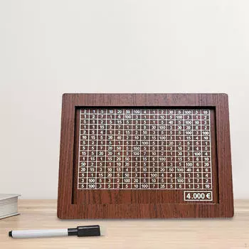 Цифровой счетчик-копилка для целей экономии 4000 Euros