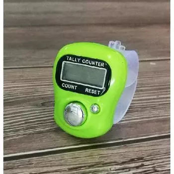Цифровой счетчик на палец, ручной счетчик рядов вязания, кликер, новый мини-счетчик маркеров, ЖК-дисплей