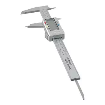 Цифровой штангенциркуль микрометр с нониусом электронная линейка измерительный прибор 150 мм 6 дюймов