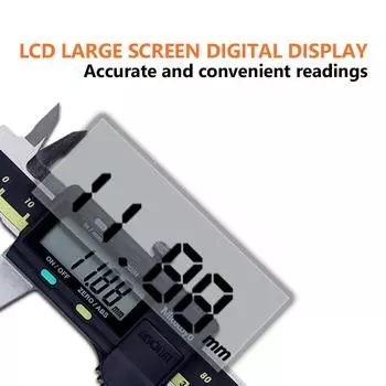 Цифровой штангенциркуль Mitutoyo LCD Нониусные штангенциркули 6 дюймов 150 мм 500-196-30 200 мм 300 мм Измерительные инструменты из нержавеющей стали