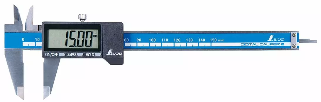 Цифровой штангенциркуль Shinwa Sokutei Upper Case 2 150 мм 19995 г. синий