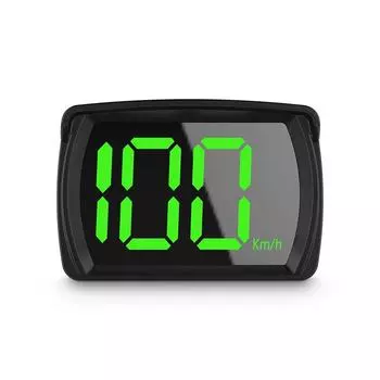 Цифровой спидометр Head Up Display с крупным шрифтом Скорость в реальном времени Отображение GPS Kmh HUD для всех автомобилей Аксессуары для автомобильной электроники