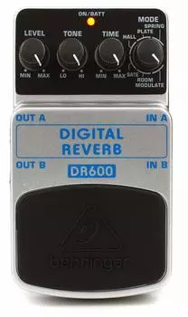 Цифровой стереоревербератор Behringer DIGITAL REVERB DR600