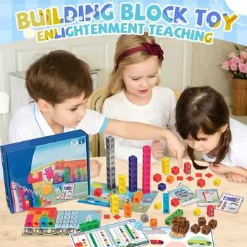 Цифровой строительный блок для детского образования и игрушек-конструкторов(1-10) One Size