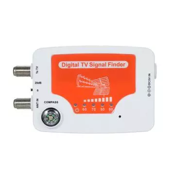 Цифровой телевизионный сигнал Finder Мини цифровая антенна наземная антенна измеритель силы сигнала детектор приемник измеритель силы сигнала белый