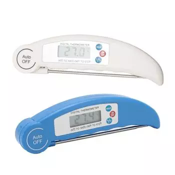 Цифровой термометр для мяса, беспроводной складной цифровой термометр для приготовления пищи для дома Blue