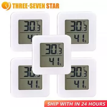 Цифровой термометр-гигрометр для помещений Электронный термометр для влажной детской комнаты Настенный комнатный бытовой измеритель температуры