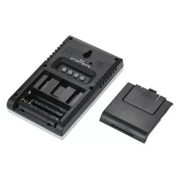 Цифровой термометр, гигрометр, измеритель температуры и влажности в помещении, максимальное минимальное значение, дисплей уровня комфорта серебряный