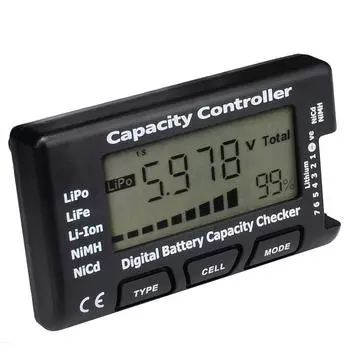 Цифровой тестер емкости батареи RC Cellmeter-7 для Lipo life Li-ion nicd nimh батареи, тестер напряжения, проверка