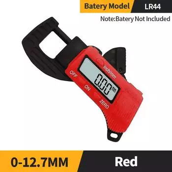 Цифровой толщиномер 0-12,7 мм измерительный прибор микрометр электрический штангенциркуль измерительный инструмент 0,01 мм точное измерение