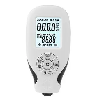 Цифровой толщиномер покрытия, автоматический тестер краски 0,05-2,00 мм, инструмент для измерения толщины автомобильной краски