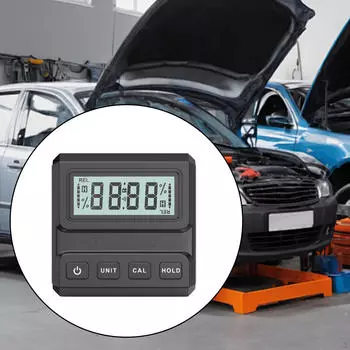 Цифровой угломер, уровень с подсветкой, многофункциональный профессиональный транспортир для ремонта автомобиля