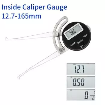Цифровой внутренний и внешний штангенциркуль дробь/мм/дюйм Внутренний цифровой штангенциркуль для деревообработки