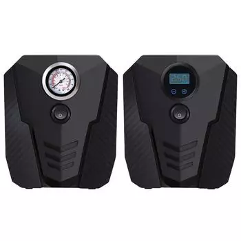 Цифровой воздушный насос для автомобильных шин DC 12V электрический автоматический воздушный насос для автомобиля мотоцикла B