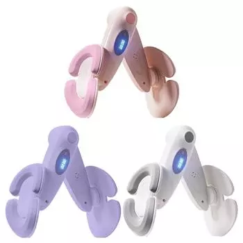 Цифровой зажим для тонких ног, регулируемый на 360°, с возможностью вращения для домашнего использования розовый