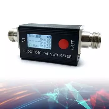 Цифровой ЖК-дисплей КСВ/ваттметр VHF/UHF 80-999 МГц 120 Вт для двухсторонней радиосвязи Мощность и КСВ-метр Коротковолновый измеритель мощности