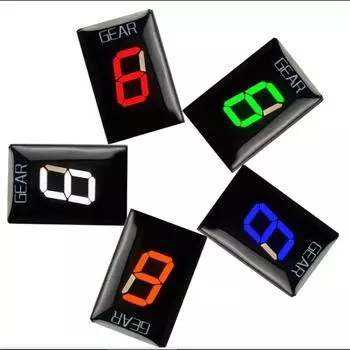 Цифровой ЖК-дисплей модели скорости передачи индикатор отображения мотоциклетный приборный стол для мотоцикла Yamaha white light source