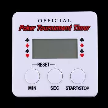 Цифровой ЖК-таймер, еженедельный программируемый электронный таймер, квадратный покер