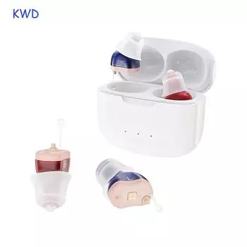 Цифровые 16-канальные слуховые аппараты в мини-стиле, цены, перезаряжаемый усилитель звука, невидимый ухо, слуховой аппарат для пожилых людей s белый