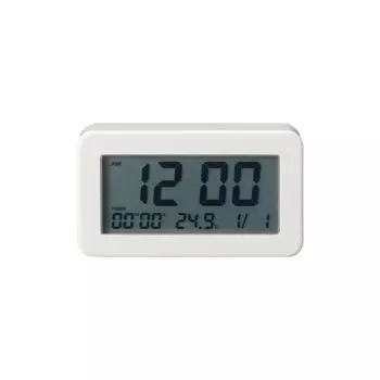 Цифровые автобусные часы MUJI 12046721 Белые Ширина 93 x Глубина 26 x Высота 53 мм MJ-DBC2