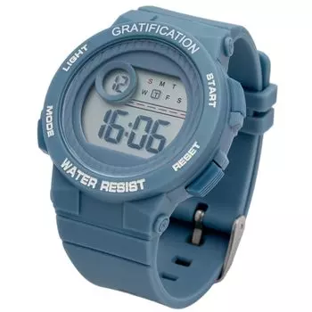 Цифровые часы 3 ATM Водонепроницаемые WP Dein Navy [Fieldwork] Женские YM122-5