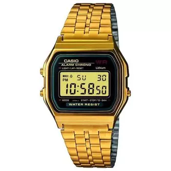 Цифровые часы CASIO A159WGEA-1 Мужская модель Overseas [Повторный импорт]