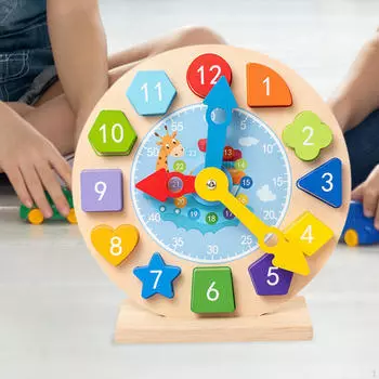 Цифровые часы, обучающая игрушка для детей, игрушка для обучения цифрам, игрушка для занятий, подарок на день рождения ребенку