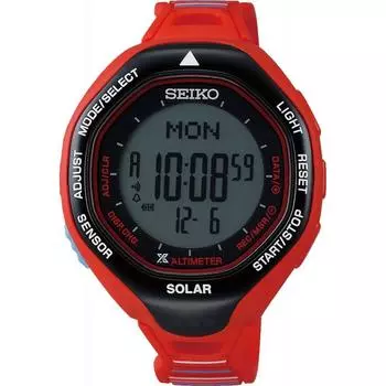 Цифровые часы SEIKO Climbing Solar [Alpinist] SBEB033 под руководством искателя приключений Готы Миуры