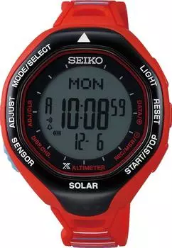 Цифровые часы SEIKO Solar для альпинизма под руководством искателя приключений Готы Миуры SBEB033 Alpinist