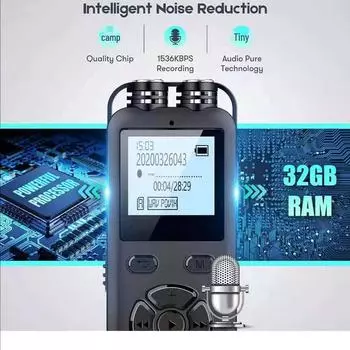 Цифровые диктофоны с интеллектуальным шумоподавлением: Matrix Core 2159 и решения Bluexun Zhongke Blueson Noise Reduction Solution,