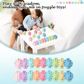 Цифровые игрушки: сложение, вычитание, умножение и деление, игрушки для снятия стресса One Size