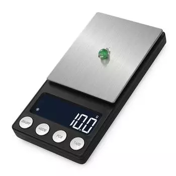 Цифровые карманные мини-весы с точностью 0,01 г, ЖК-дисплей, ювелирные изделия, золотые бриллиантовые аксессуары, граммовые весы для кухни 1000 г 500g-0.1