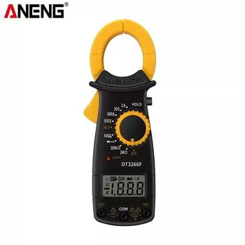 Цифровые клещи Мультиметр Ручной вольтметр постоянного и переменного тока Вольтметр Сопротивление диода