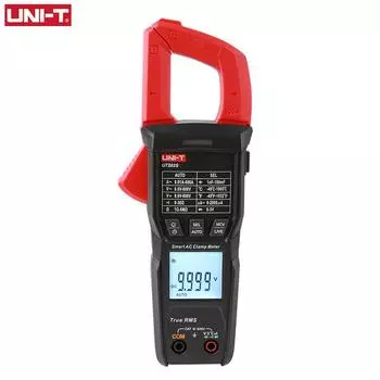 Цифровые клещи UNI-T UT202S AC 600A True RMS NCV Амперметр Частота напряжения постоянного тока Гц Емкость Хранение данных 6000 отсчетов