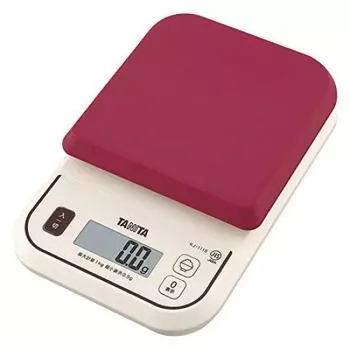 Цифровые кухонные весы Tanita Красные KJ-111S-RD