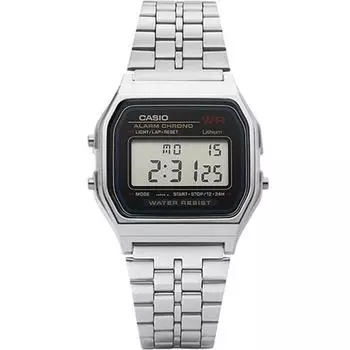 Цифровые кварцевые металлические часы Casio A159WA-N1DF