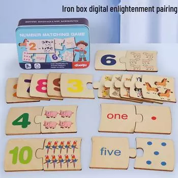 Цифровые математические палочки Iron Box: Детская развивающая игрушка на сложение и вычитание для детского сада и начальной школы.