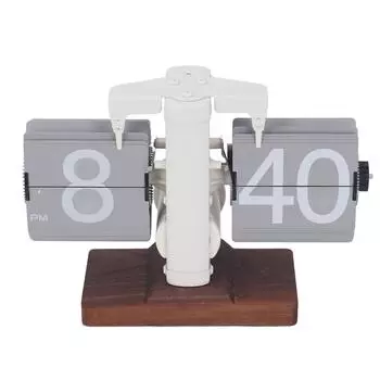 Цифровые перекидные настольные часы 12 часов односторонние на батарейках ретро механические автоматические перекидные часы