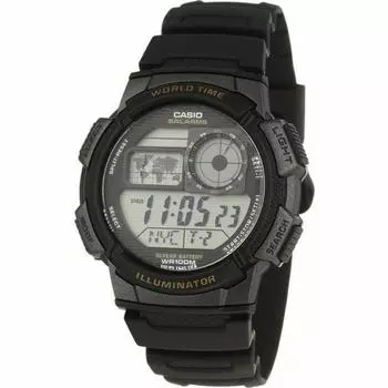 Цифровые спортивные кварцевые часы унисекс Casio AE-1000W-1AVEF