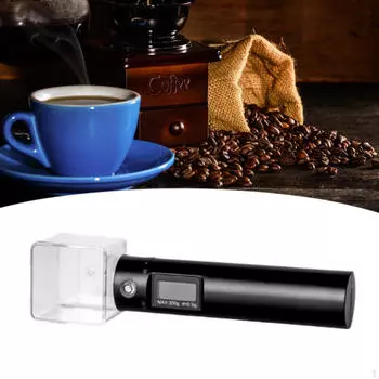 Цифровые весы-ложки для измерения кофейных и чайных порошков чёрный