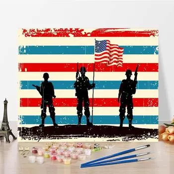 Цифры Картина Холст Номера Масло Картина Цифровая картина масло DIY Картина по номерам Главная украшение 40x50cm no frame