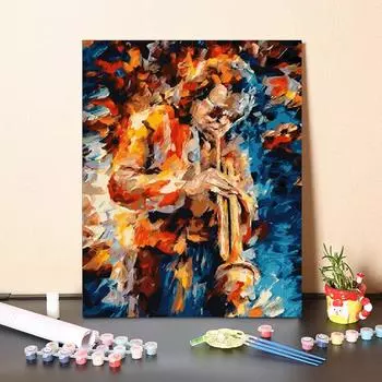 Цифры Картина маслом Цифровая картина маслом Искусство Холст DIY Картина по номерам Украшение дома 40x50cm no frame
