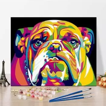 Цифры Картина маслом DIY Картина по номерам Искусство Цифровая картина маслом Украшение дома Холст 40x50cm no frame