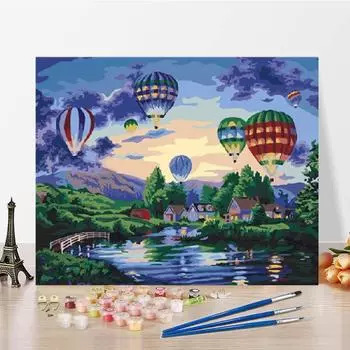 Цифры Картина Маслом DIY Картина По Номерам Ручная Цифровая Картина Маслом Холст Цифры Живопись 40x50cm no frame