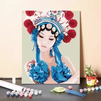 Цифры картина маслом DIY картина по номерам искусство украшения дома холст цифровая картина маслом 40x50cm no frame