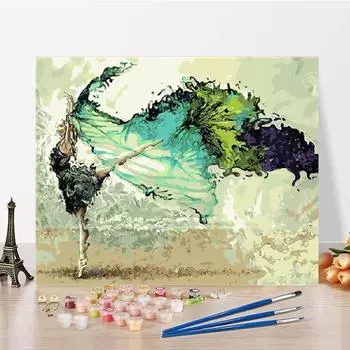 Цифры картина маслом DIY картина по номерам искусство холст украшение дома цифровая картина маслом 40x50cm no frame